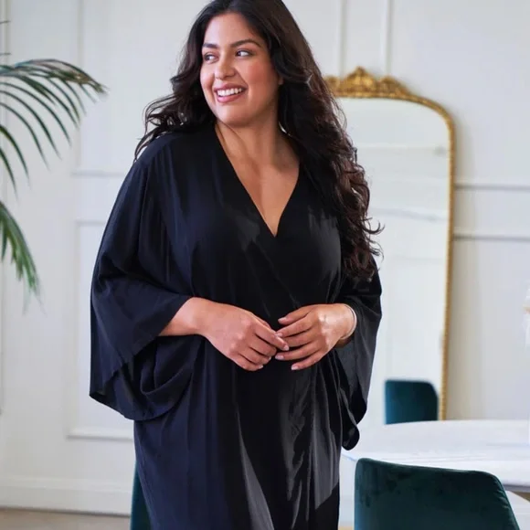 🌟HP🌟OCEAN+MAIN Kimono Wrap Duster - Picture 9 of 13